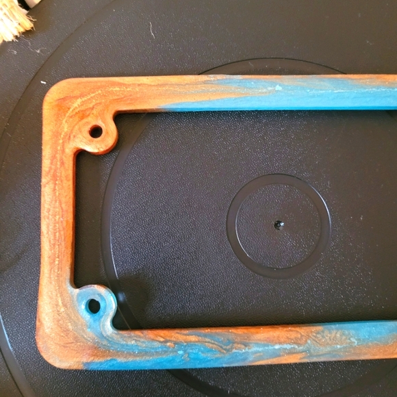 🛵Handcrafted🛺 Resin Licenses Plate Cover - Picture 2 of 7